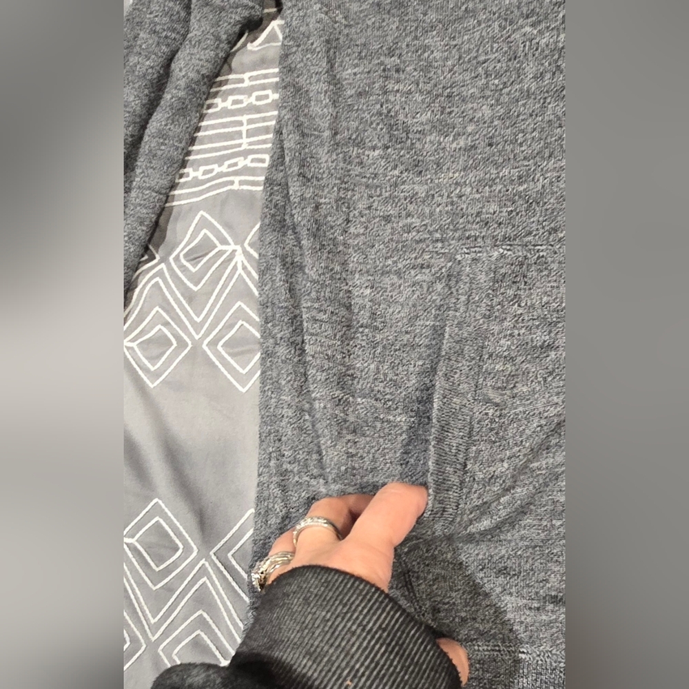 All Saints Mode Merino Hoodie Size Large - Picture 2 of 9